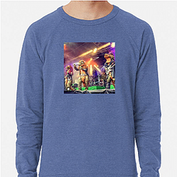 Kid-Friendly Metal Heavysaurus Sweatshirts