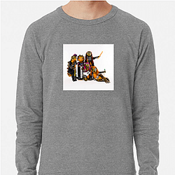 Prehistoric Rock Stars Heavysaurus Sweatshirts