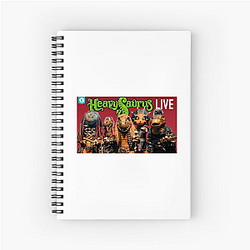 Roaring Music Beast Heavysaurus Notebook