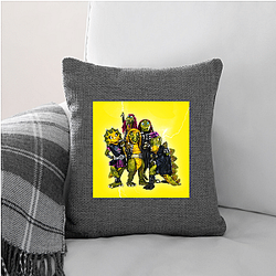 Heavy Riffs Fun Heavysaurus Pillows Cover