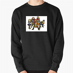 Dino Headbanging Vibes Heavysaurus Sweatshirts