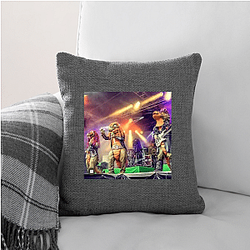 Kid-Friendly Metal Heavysaurus Pillows Cover