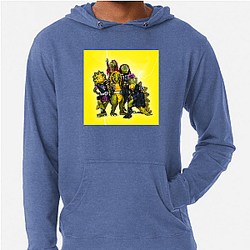 Heavy Riffs Fun Heavysaurus Hoodies