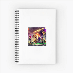 Kid-Friendly Metal Heavysaurus Notebook