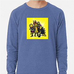 Heavy Riffs Fun Heavysaurus Sweatshirts