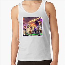 Kid-Friendly Metal Heavysaurus Tank Tops