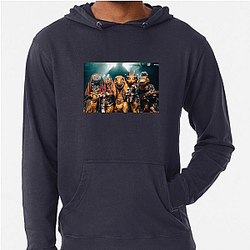 Dinosaur Rock Power Heavysaurus Hoodies