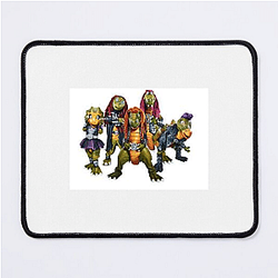 Dino Headbanging Vibes Heavysaurus Mouse Pads