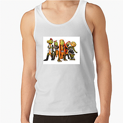 Family Rock Show Heavysaurus Tank Tops