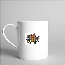 Dino Headbanging Vibes Heavysaurus Mugs