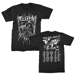 Cancelled No Tour Skull LA1809 HELLYEAH T-Shirts