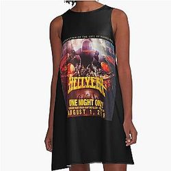 One Night Hellyeah Tour 2019 A-Line Dress