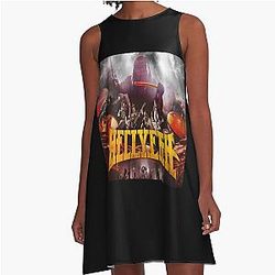 Vinnie Paul Hellyeah Tour 2019 A-Line jurk