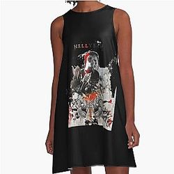 HELLYEAH speciale band met muziek Genre groove metal Rock A-Line Dress