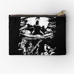 Hellyeah Band Leather Zipper Pouch