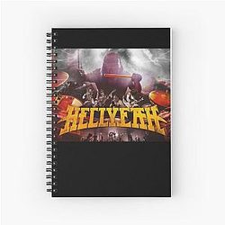 Vinnie Paul Hellyeah Tour 2019 Spiral Notebook