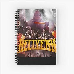 Vinnie Paul Hellyeah Tour 2019 Spiral Notebook