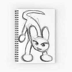 Hellyeah Spiral Notebook