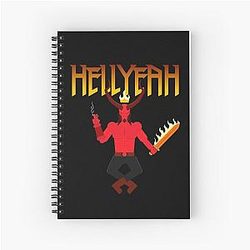 Hellboy Spiral Notebook