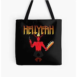 Hellboy Baphomet Hellyeah All Over Print Tote Bag