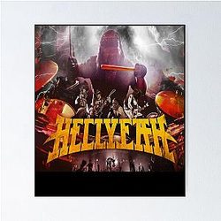 Vinnie Paul Hellyeah Tour 2019 Dedekiste 18 Poster