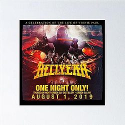 One Night Hellyeah Tour 2019 Poster