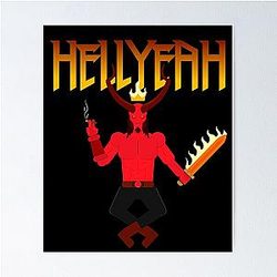 Hellboy Hellyeah Poster