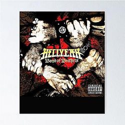 Wallpaper Hellyeah Band metaal T-Shirt poster