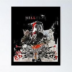 Helleyeah speciale band met muziek Genre rock poster