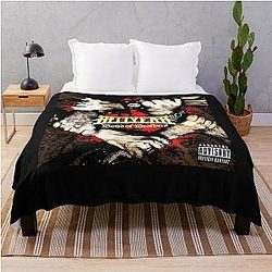 behang Hellyeah band heavy metal Classic T-Shirt Throw Blanket