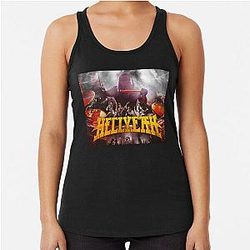Vinnie Paul Hellyeah Tour 2019 Racerback Tank Top
