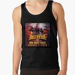 One Night Hellyeah Tour 2019 Dike Tank Top