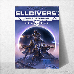 Helldivers 2 – Galactic Warfare Collection Helldivers 2 Posters