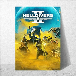 Helldivers 2 – Honor &amp; Ammo Drop Helldivers 2 Posters