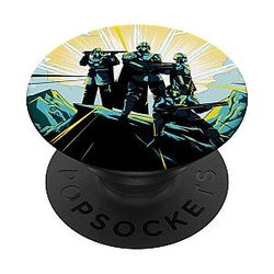 Helldivers 2 Illustrated Poster Video Game PopGrip