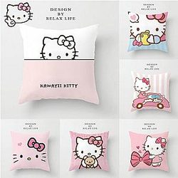 Hello Kitty Cartoon Anime Square Pillow
