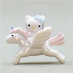 Hello Kitty Anime Angel Cat Doll Cake Room Decoration Toy