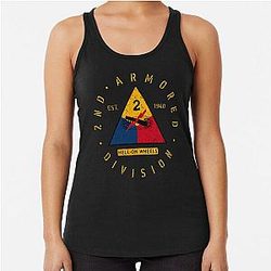 2nd Armored Division - Hell on Wheels Tank Top