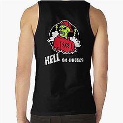 Hell on Wheels Skateboarder Tank Top