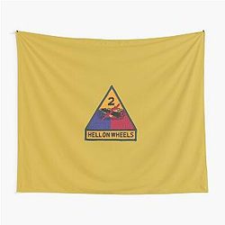 2ND ARMORED DIVISION - HELL ON WHEEL TAPESTRY