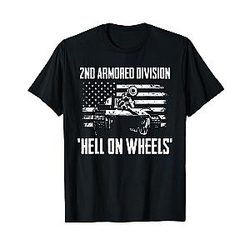 2nd Armored Division Hell On Wheels T-Shirt