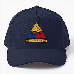 2nd Armored Division Hell on Wheels Baseball Cap