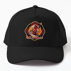 Rescue Me - Ladder 62 Hell on Wheel Logo Baseball Cap