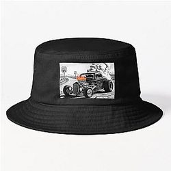Hell on Wheels Hot Rod Bucket Hat