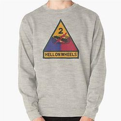2ND ARMORED DIVISION HELL ON WHEELS Sweatshirt