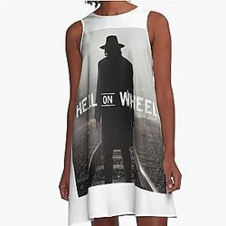 Hell on wheels A-Line Dress