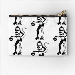 Hell On Wheels Roller Skating Derby Zipper Pouch
