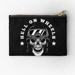 Hell on Wheels - Masculine Zipper Pouch
