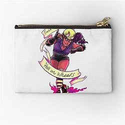 Trash Talking Hell on Wheels Zipper Pouch