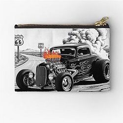 Hell on Wheels Hot Rod Pouch